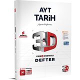 3D Yayınları 2026 Ayt Tarih Video Destekli Defter