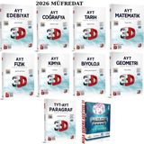 3D Yayınları 2026 Ayt Tüm Süper Soru Bankası Seti+Mega Deneme Hediye!!! - 2025202600574