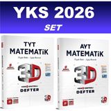 3D Yayınları 2026 TYT - AYT Matematik Video Destekli Defter VDD Seti Mesleki Hazırlık Sınav Bilgisi