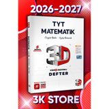 3D Yayınları 2026 TYT Matematik Video Destekli Defter VDD