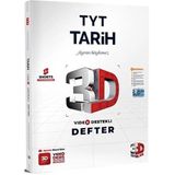 3D Yayınları - 2026 TYT Tarih Video Destekli Defter