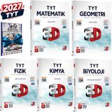 3D Yayınları 2027 Tyt 3D Matematik-Geometri-Fizik-Kimya-Biyoloji Detaylı Video Çözümlü Soru Bankası Seti