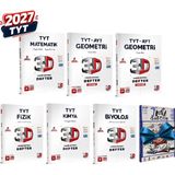 3D Yayınları 2027 Tyt 3D Matematik-Geometri-Fizik-Kimya-Biyoloji Video Destekli Defter Seti