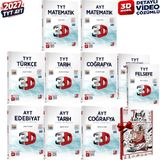 3D Yayınları 2027 Tyt-Ayt 3D Türkçe-Matematik-Tarih-Coğrafya-Felsefe-Din Detaylı Video Çözümlü Soru Bankası Seti