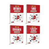 3D Yayınları 3D 2025 8. Sınıf Lgs Matematik + Türkçe + Fen + İnkılap Similasyon Deneme Seti 4 Kitap Tam Set