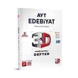 3D Yayınları 3D AYT Edebiyat Video Destekli Defter