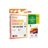 3D Yayınları 3D TYT 4'lü Simülasyon Genel Deneme 2026 YENİ ve HEDİYE Tyt Fenometre İle Dersler Cepte Deneme