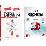 3D Yayınları 3D Tyt Geometri ve Akm Dil Bilgisi Soru Bankası Seti 2 Kitap