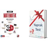 3D Yayınları 3D Yayıları 8. Sınıf Matematik Soru Bankası + Yaprak Test Ciltsiz Formatında 2024 Basımı