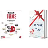 3D Yayınları 3D Yayıları 8. Sınıf Türkçe Soru Bankası + Yaprak Test