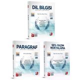 3D Yayınları 3D Yayınları 2026 Tyt Ayt Paragraf + Dil Bilgisi + Ses Yazım Konu Özetli Soru Bankası Seti 3 Kitap
