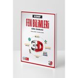 3D Yayınları 8. Sınıf Fen Bilimleri Soru Bankası 937 Soru Çek Kopar Video Çözümlü