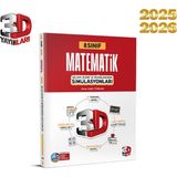 3D Yayınları 8. Sınıf Matematik Deneme Sınavı LGS İçin Tekil Ürün 200 Sayfa 25-26