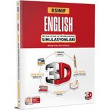 3D Yayınları 8. Sınıf Simülasyon İngilizce Necip Fazıl Kalyoncu Gelişim İzleme ve Değerlendirme Kitabı