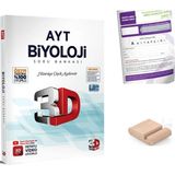 3D Yayınları Ayt Biyoloji Soru Bankası - Yks 2027 + Telefon Tutucu + Tyt Deneme