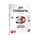 3D Yayınları AYT Coğrafya Video Destekli Defter