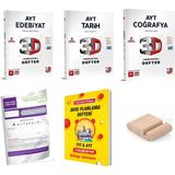 3D Yayınları Ayt Edebiyat Tarih Coğrafya Video Destekli Defter-Yks 2027+PLANLAMA Defteri+Telefon Tutcu+Tyt Deneme