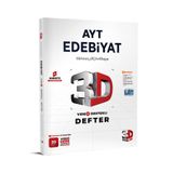 3D Yayınları AYT Edebiyat Video Destekli Defter