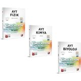 3D Yayınları Ayt Fizik Kimya Biyoloji Simülasyon Deneme Seti Fen Bilimleri Set