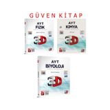 3D Yayınları AYT Fizik Kimya Biyoloji Soru Bankası Seti