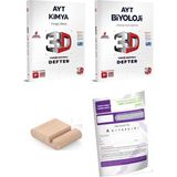 3D Yayınları Ayt Kimya Biyoloji Ayt Video Destekli Defter -Yks 2027+ Telefon Tutucu+Tyt Deneme