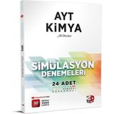 3D Yayınları AYT Kimya Simülasyon Denemeleri 24 Adet Üniversite Hazırlık İçin Özgün Sorular