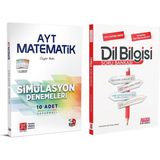 3D Yayınları AYT Matematik Deneme ve Akm Dil Bilgisi Soru Bankası Seti 2 Kitap