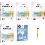 3D Yayınları AYT Matematik - Fizik - Kimya - Biyoloji Deneme Tamamı Video Çözümlü