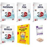 3D Yayınları Ayt Matematik Fizik Kimya Biyoloji Soru Bankası - Yks 2027 + Plan Defteri+Telefon Tutucu +Tyt Deneme