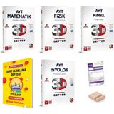 3D Yayınları Ayt Matematik Fizik Kimya Biyoloji Video Destekli Defter -Yks 2027+PLAN Deft-Telefon Ttcu+Tyt Deneme