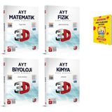 3D Yayınları Ayt Matematik Fizik Kimya Ve Biyoloji Soru Bankası 4Lü Set