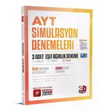 3D Yayinlari Ayt Tum Dersler Esit Agirlik Simulasyon 3 Deneme Sinavi Yeni