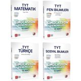 3D Yayınları Çözüm TYT Matematik - Fen - Türkçe - Sosyal Simülasyon Deneme Seti 4