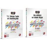 3D Yayınları LGS Simülasyon T.C. İnkilap Tarihi ve Atatürkçülük - Din Kültürü ve Ahlak Bilgisi Denemeleri (2 Kitap)