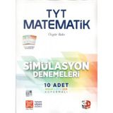 3D Yayınları TYT 10'lu Matematik Simülasyon Denemeleri