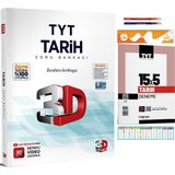 3D Yayınları TYT 3D Tarih Soru Bankası ve 2025 TYT Tarih 15 Deneme Tamamı Video Çözümlü Marka Yayınlar