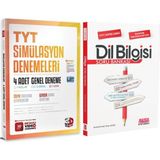 3D Yayınları TYT 4 Lü Simülasyon Deneme ve Dil Bilgisi Soru Bankası Seti 2 Kitap