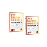 3D Yayınları TYT 4 Lü Simülasyon Genel Deneme ve Ayt Sayısal 3 Lü Genel Deneme Seti Bol Hediyeli