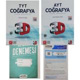 3D Yayınları TYT - AYT Coğrafya Soru Bankası - Okyanus - Aydın Yayınları TYT Deneme