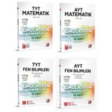 3D Yayınları Tyt Ayt Matematik Fen Simülasyon Denemeleri 4 Kitap - Kolektif