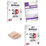3D Yayınları Tyt Biyoloji+ Ayt Biyoloji Video Destekli Defter - Yks 2027 + Telefon Tutucu + Tyt Deneme