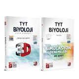 3D Yayınları Tyt Biyoloji Soru Bankası Ve Deneme Seti 2 Kitap