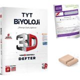 3D Yayınları Tyt Biyoloji Video Destekli Defter - Yks 2027 + Telefon Tutucu + Tyt Deneme