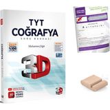 3D Yayınları Tyt Coğrafya Soru Bankası - Yks 2027 + Telefon Tutucu + Tyt Deneme