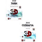 3D Yayınları TYT Coğrafya Tarih Soru Bankası Seti