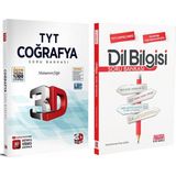 3D Yayınları Tyt Coğrafya Ve Akm Dil Bilgisi Soru Bankası Seti 2 Kitap