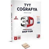 3D Yayınları TYT Coğrafya Video Destekli Defter - Telefon Tutucu