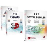 3D Yayınları Tyt Felsefe ve Din Kültürü Soru Bankası - Tyt Sosyal Bilimler Simülasyon Deneme