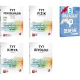3D Yayınları TYT Fen Bilimleri Fizik Kimya ve Biyoloji Simülasyon Deneme