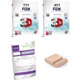 3D Yayınları Tyt Fizik + Ayt Fizik Soru Bankası - Yks 2027 + Telefon Tutucu + Tyt Deneme